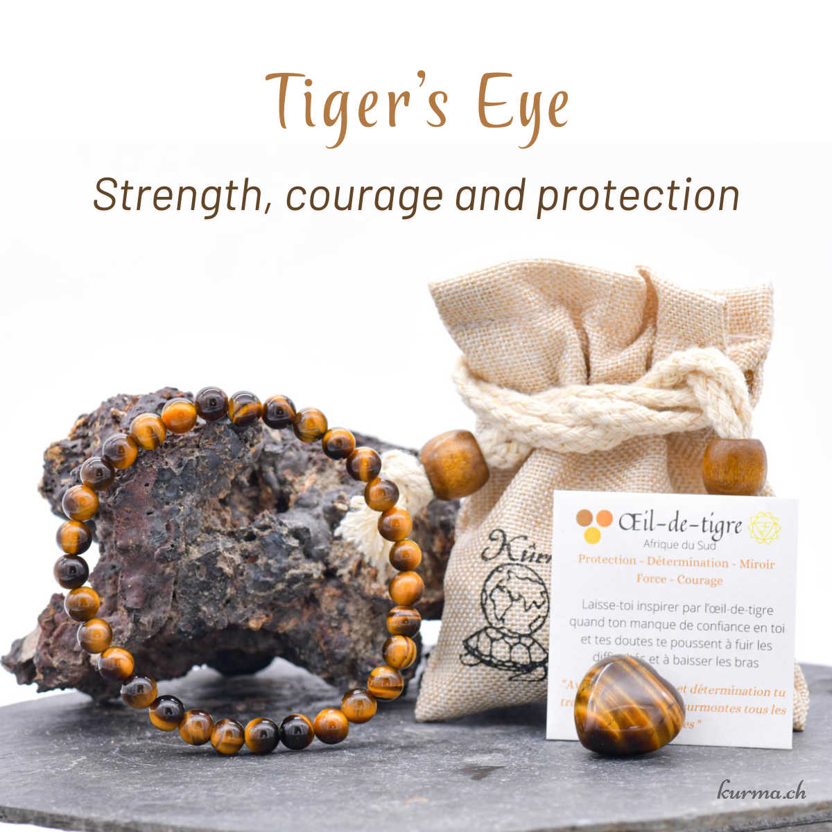 Heart's Gift Set - Tiger eye