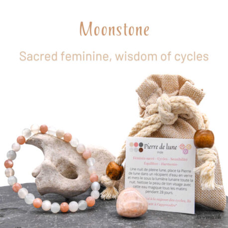Heart's Gift Set - Moonstone